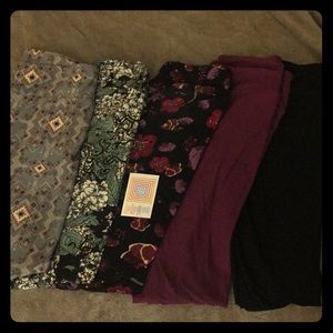 Lot of 5 OS LLR Leggings